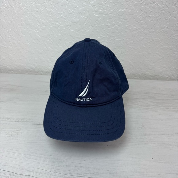 Men’s NAUTICA Navy Blue Baseball Hat Adjustable Cap One Size Fits All - Picture 1 of 5